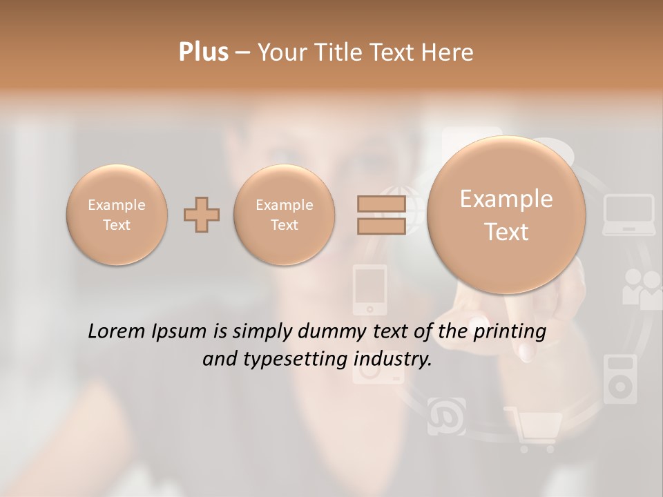 Input Device World Web Digitally PowerPoint Template