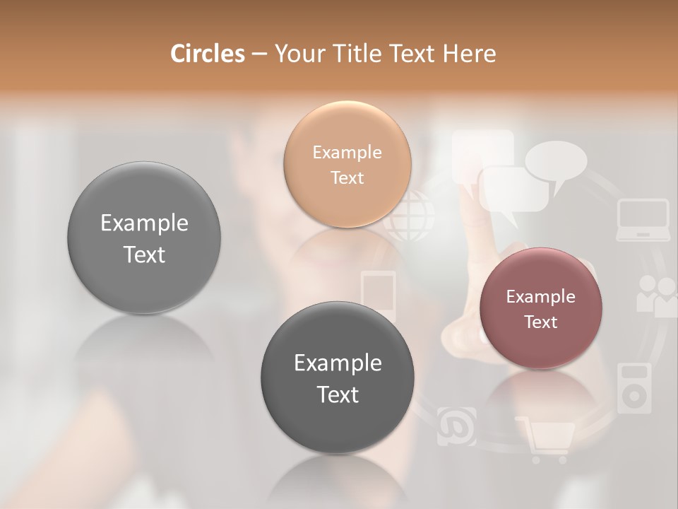 Input Device World Web Digitally PowerPoint Template