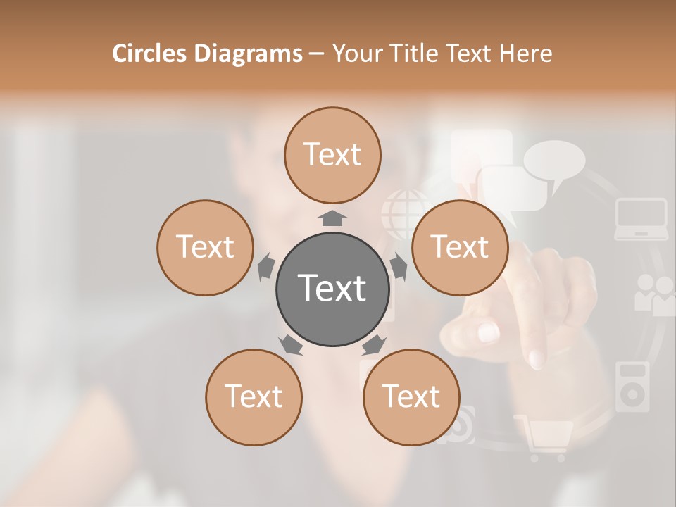 Input Device World Web Digitally PowerPoint Template