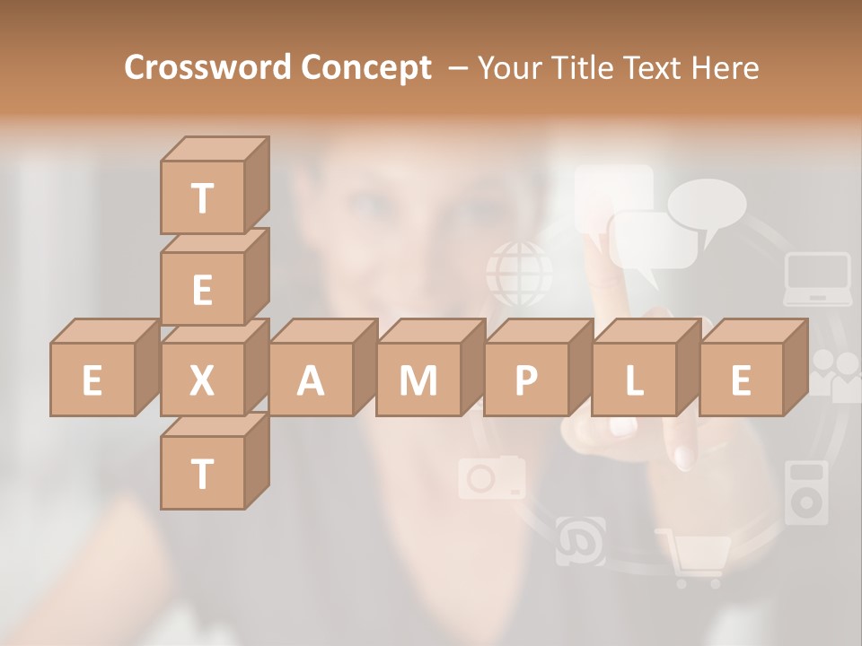 Input Device World Web Digitally PowerPoint Template