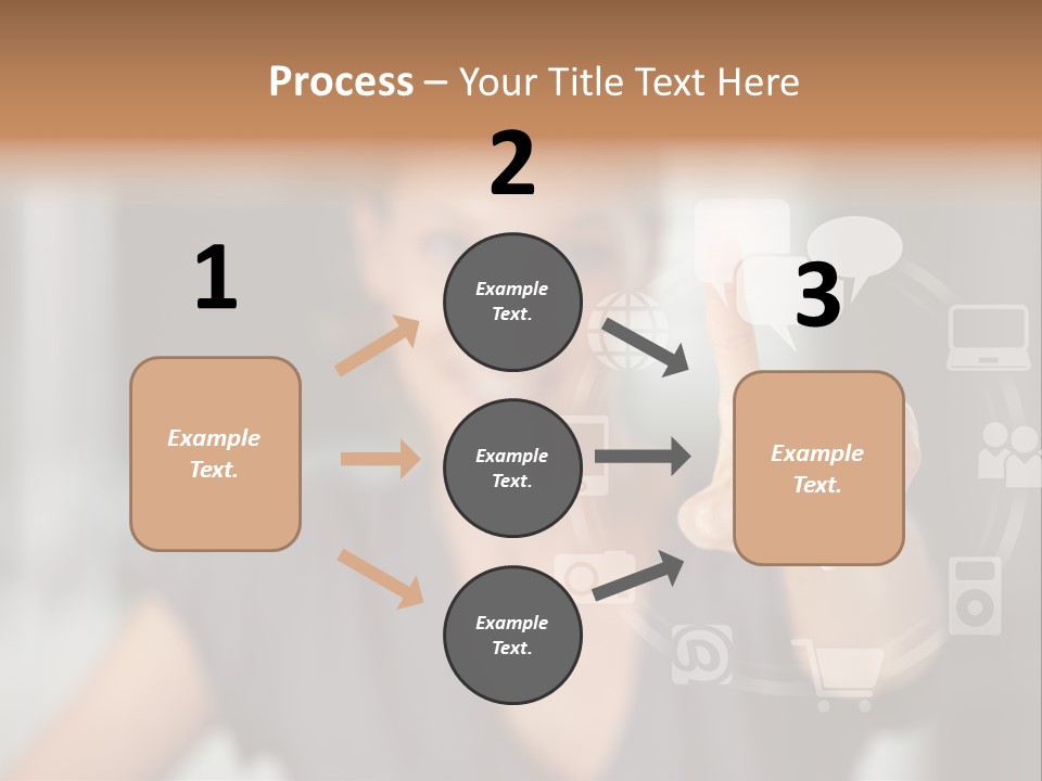 Input Device World Web Digitally PowerPoint Template
