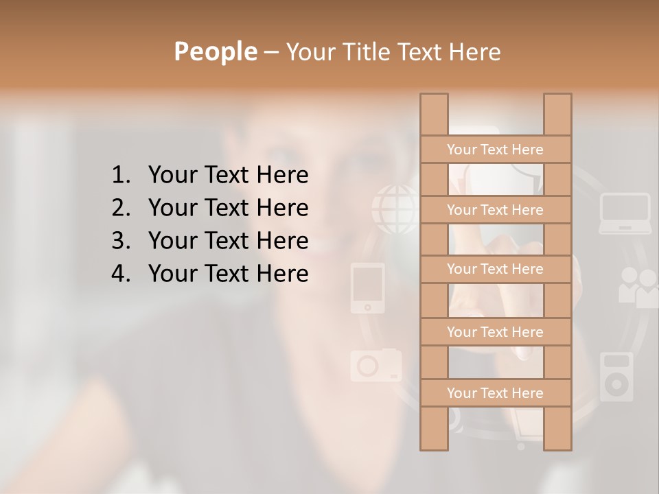 Input Device World Web Digitally PowerPoint Template
