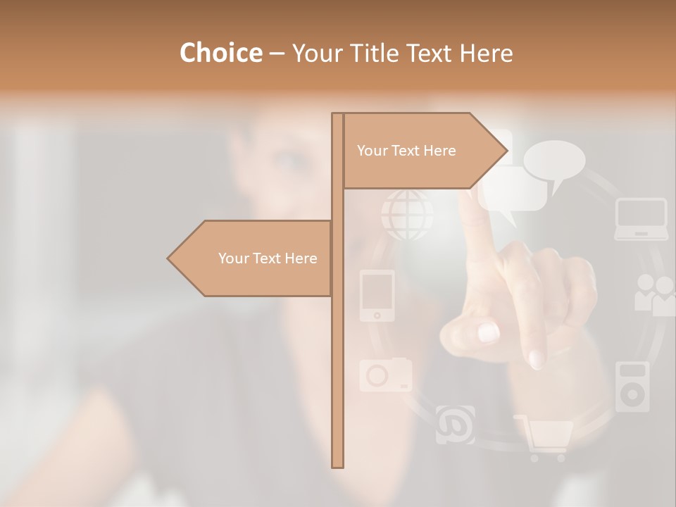 Input Device World Web Digitally PowerPoint Template