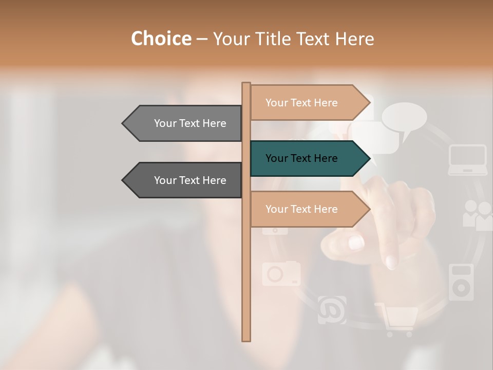 Input Device World Web Digitally PowerPoint Template