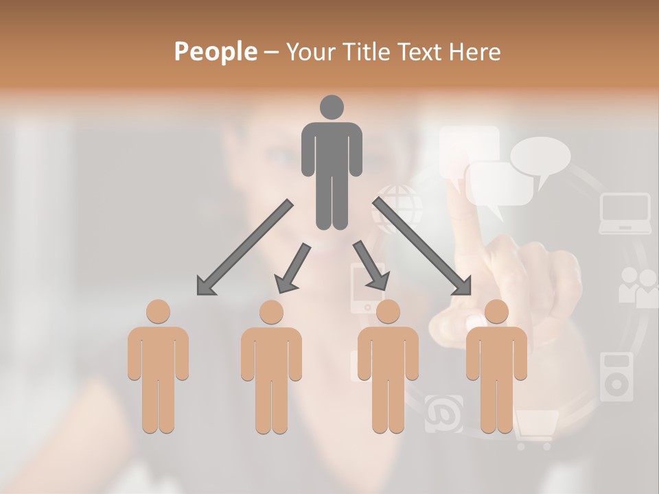 Input Device World Web Digitally PowerPoint Template