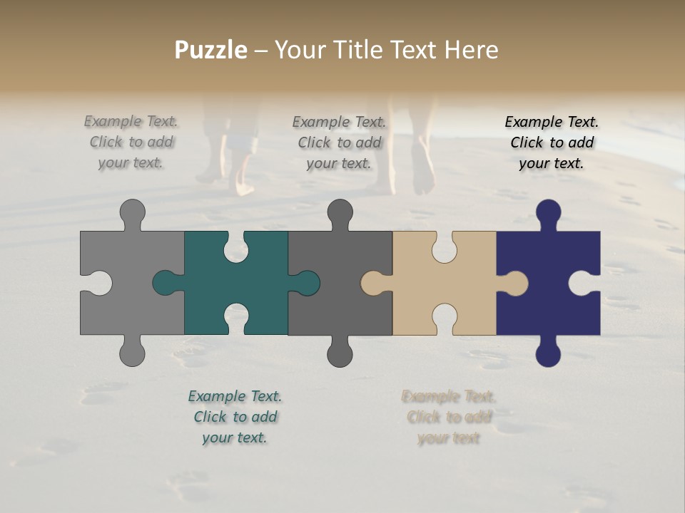 Romantic Follow Husband PowerPoint Template