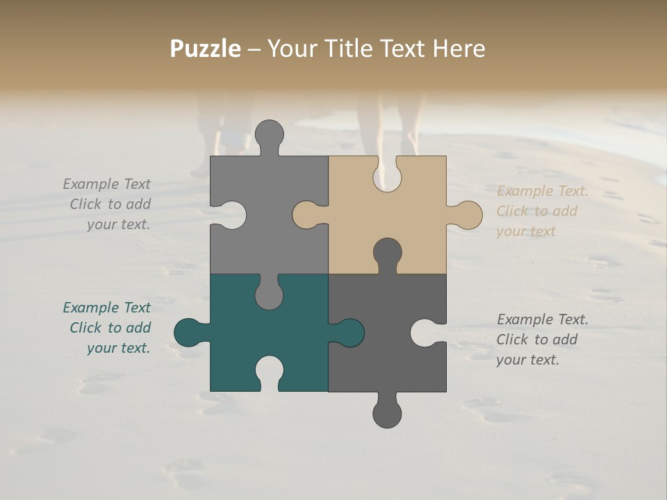 Romantic Follow Husband PowerPoint Template