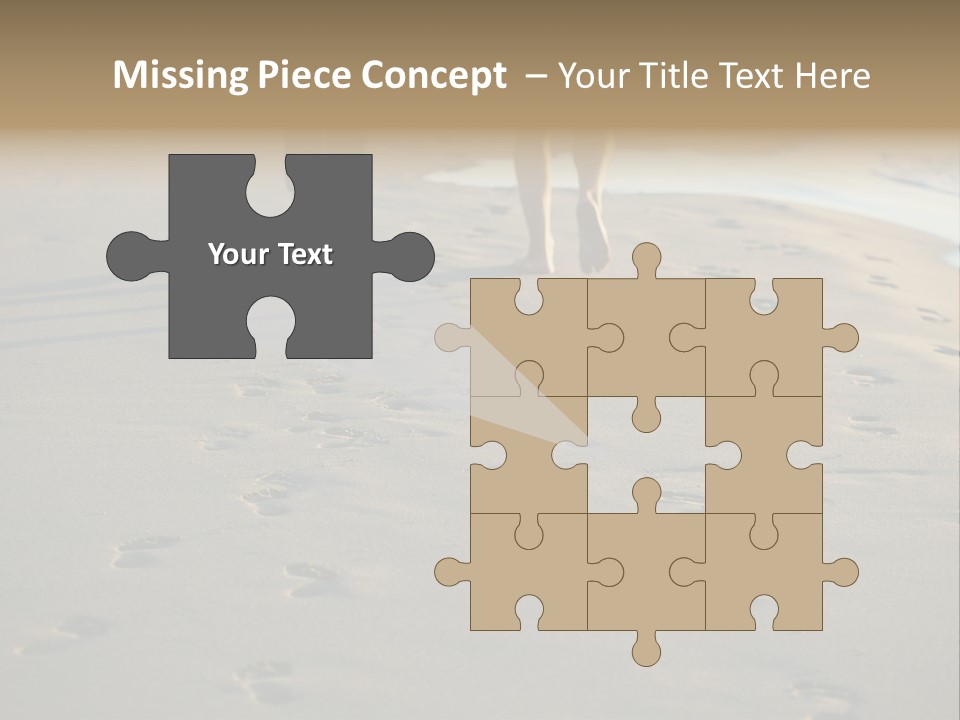 Romantic Follow Husband PowerPoint Template