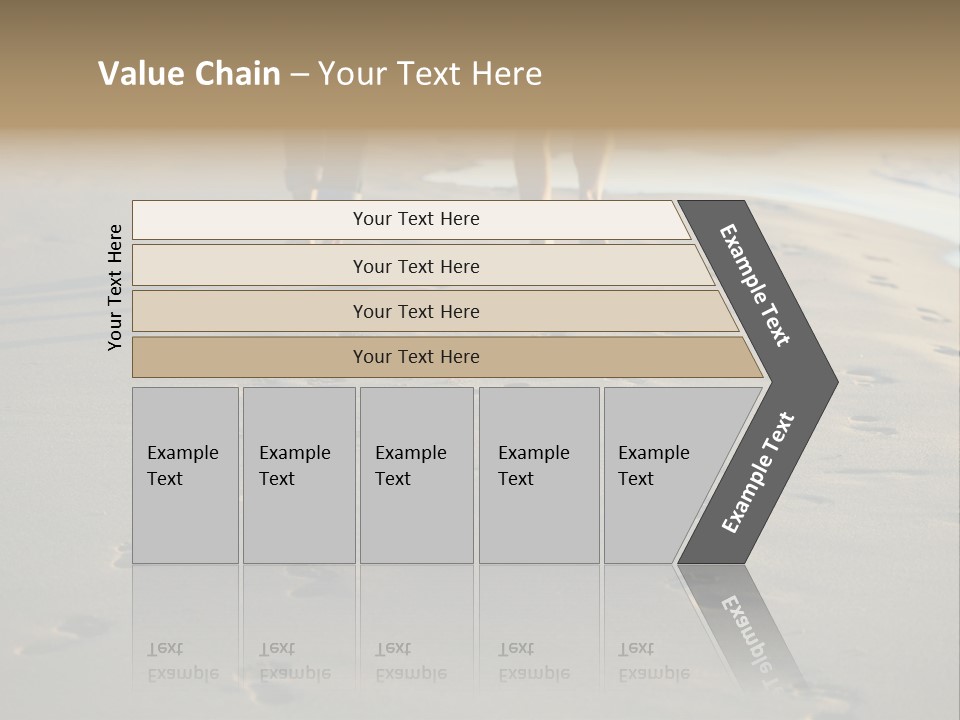 Romantic Follow Husband PowerPoint Template