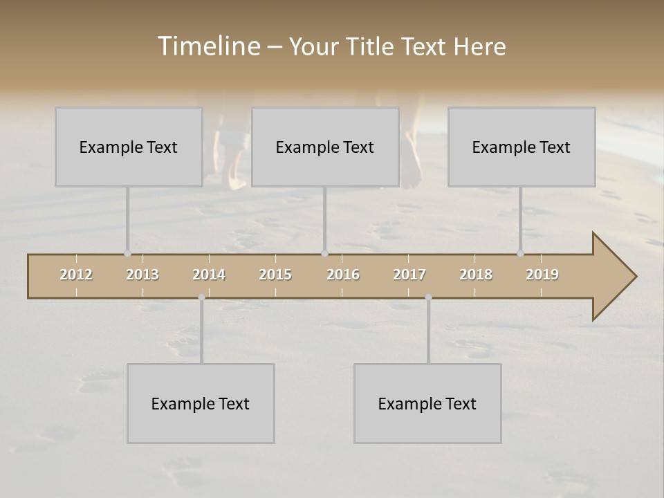 Romantic Follow Husband PowerPoint Template