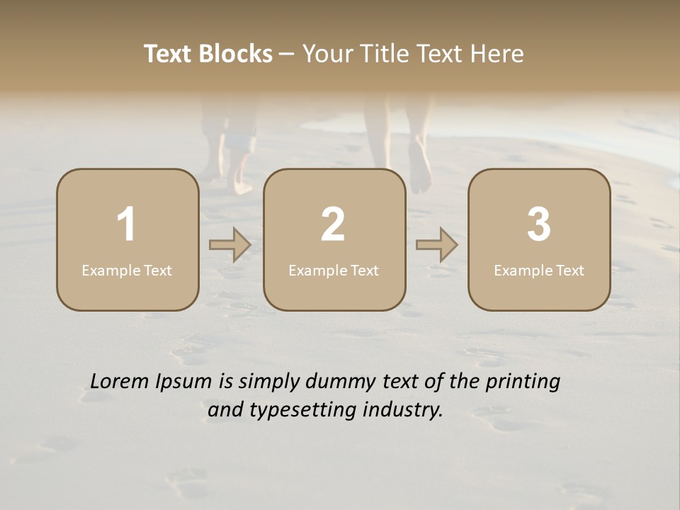 Romantic Follow Husband PowerPoint Template