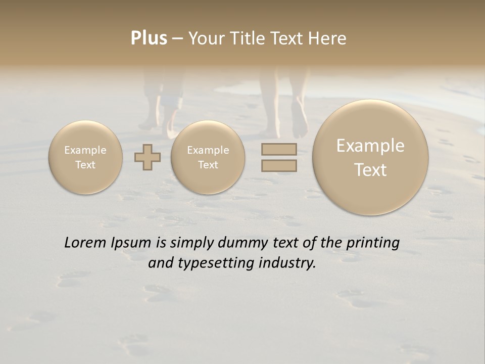 Romantic Follow Husband PowerPoint Template