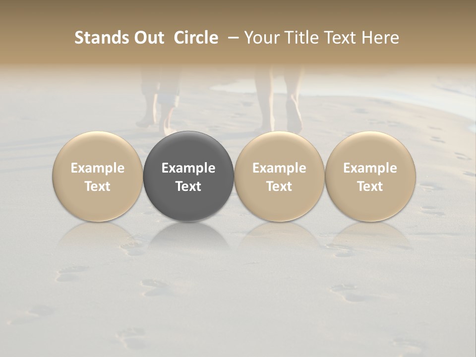 Romantic Follow Husband PowerPoint Template