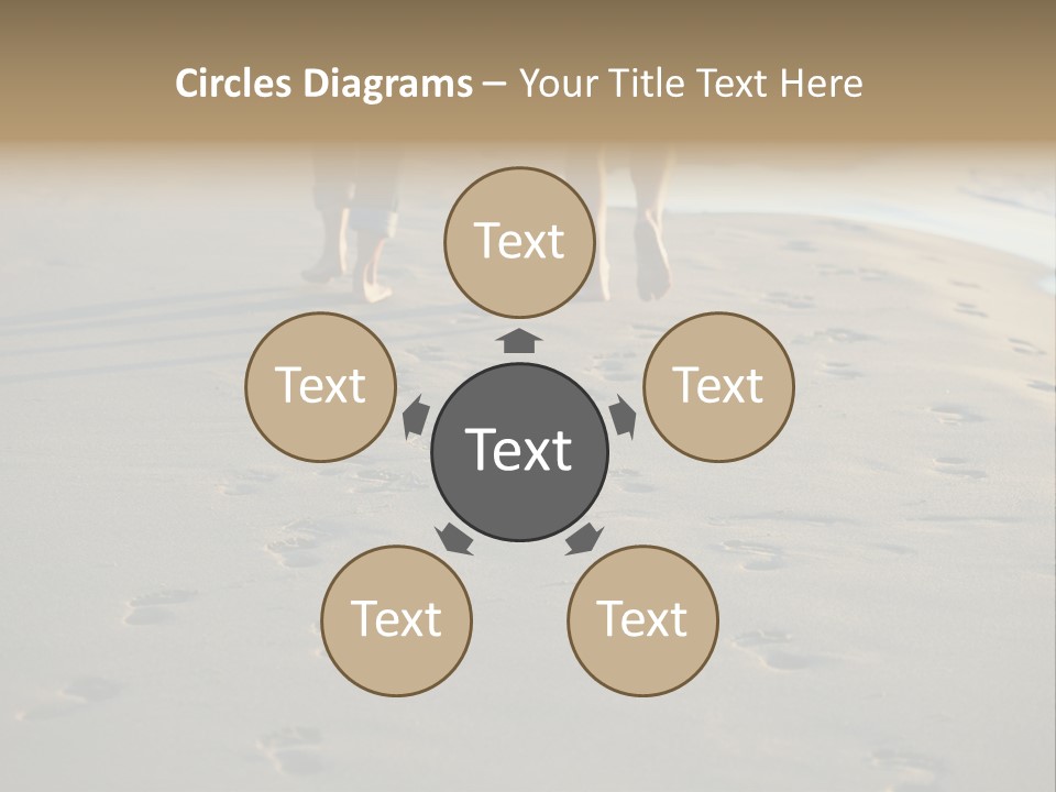 Romantic Follow Husband PowerPoint Template