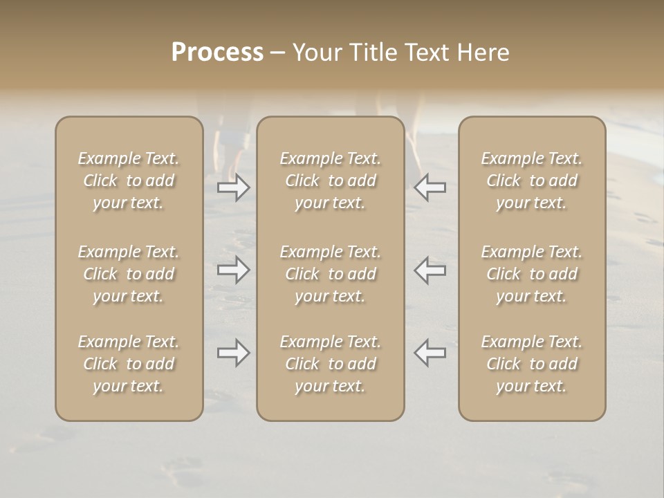 Romantic Follow Husband PowerPoint Template