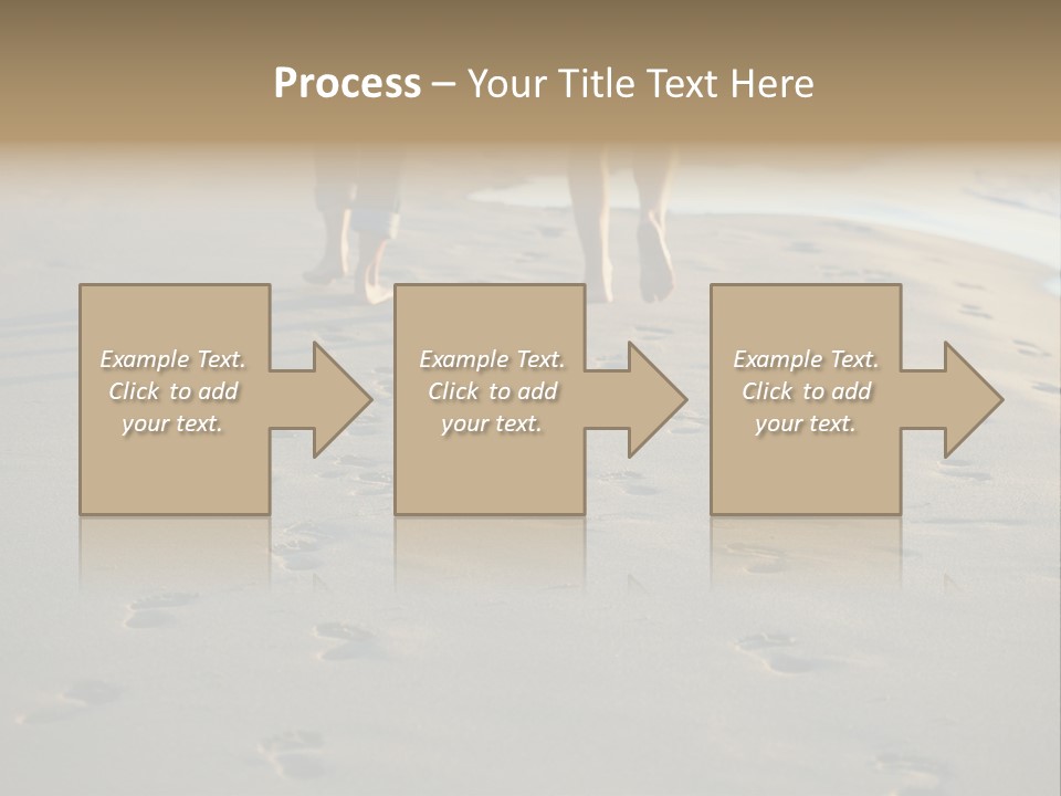 Romantic Follow Husband PowerPoint Template