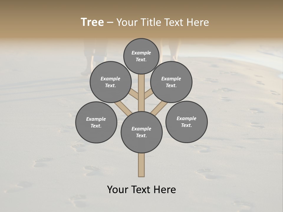 Romantic Follow Husband PowerPoint Template