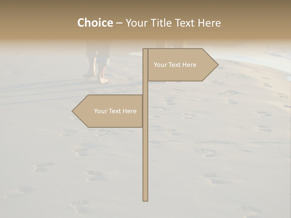 Romantic Follow Husband PowerPoint Template