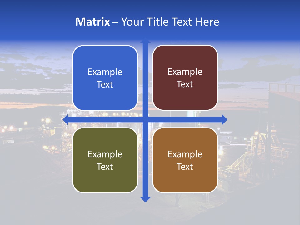 Processing Ore Precious PowerPoint Template