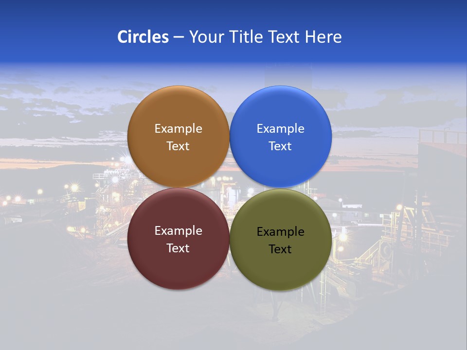 Processing Ore Precious PowerPoint Template