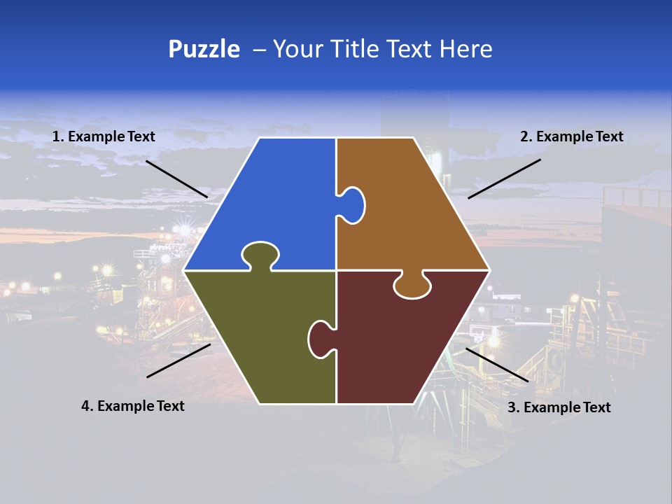 Processing Ore Precious PowerPoint Template