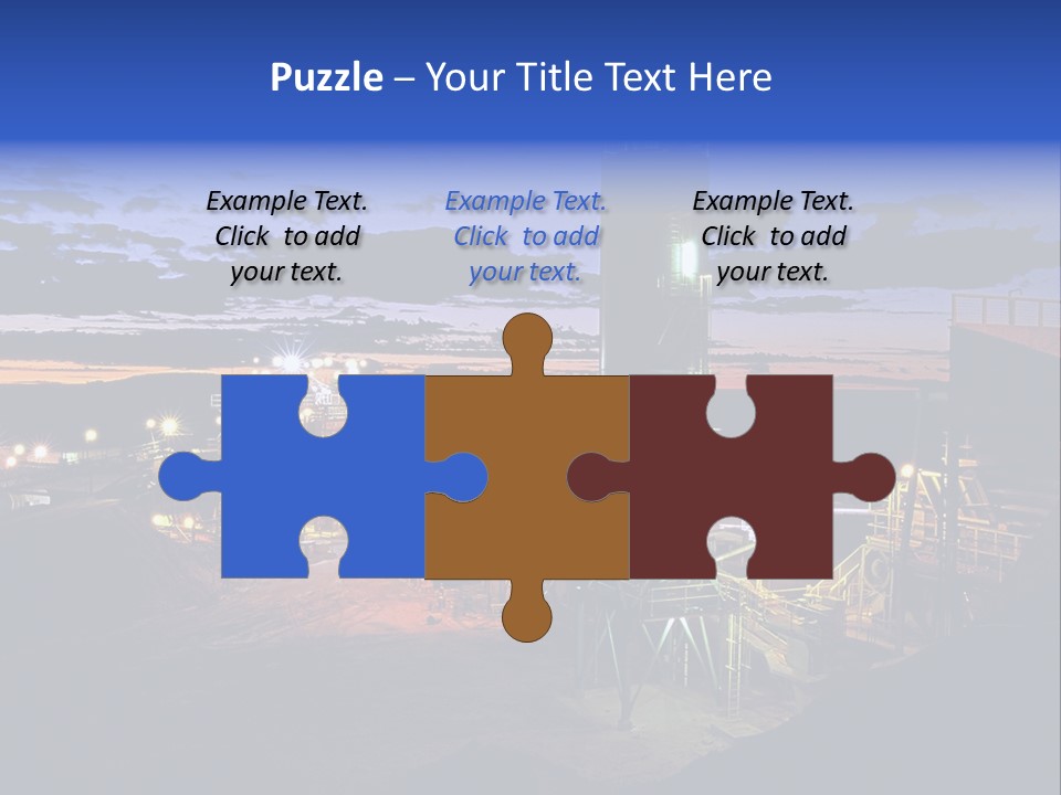 Processing Ore Precious PowerPoint Template