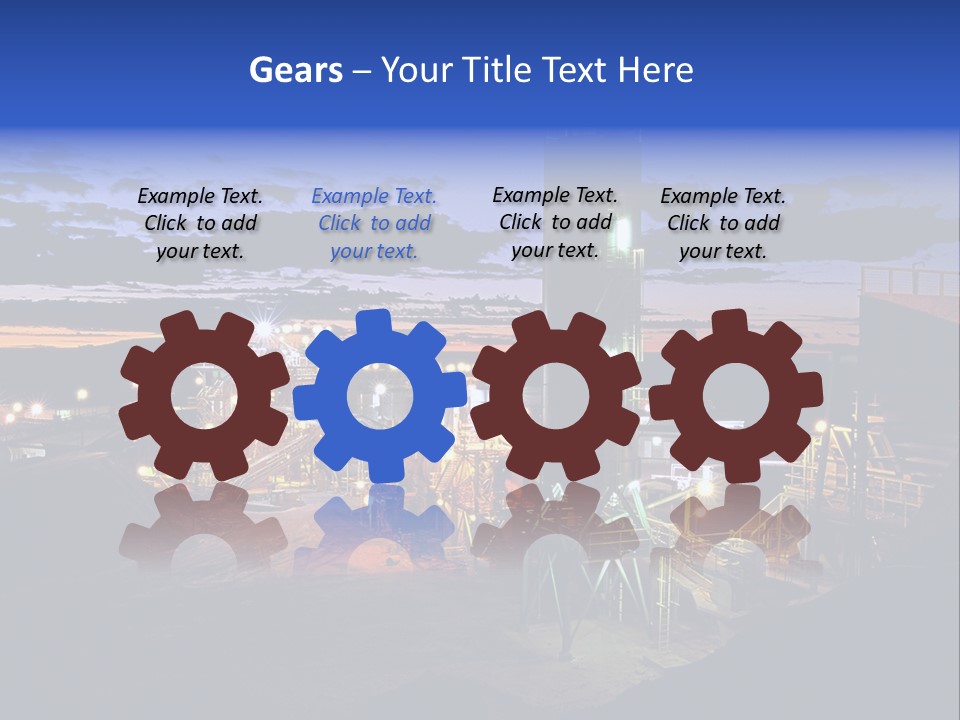 Processing Ore Precious PowerPoint Template