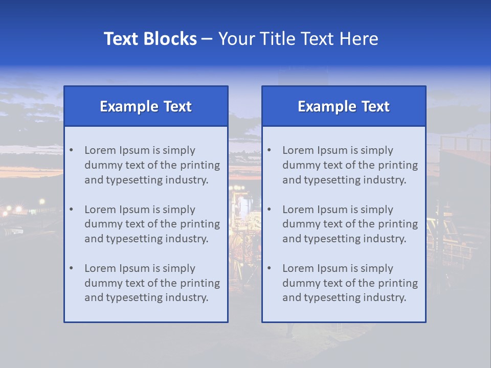 Processing Ore Precious PowerPoint Template