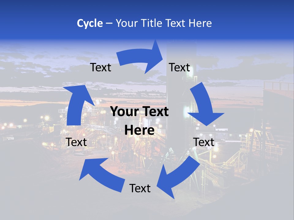 Processing Ore Precious PowerPoint Template
