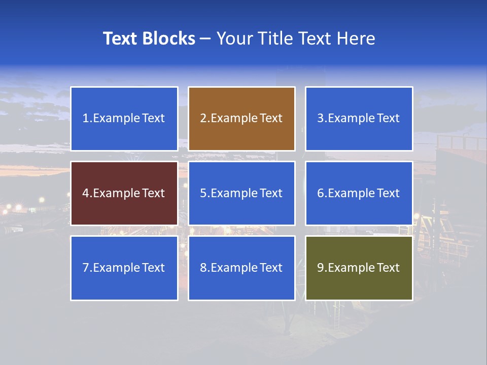 Processing Ore Precious PowerPoint Template