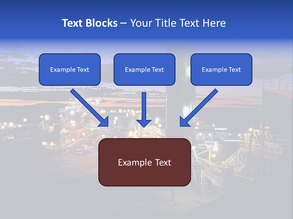 Processing Ore Precious PowerPoint Template