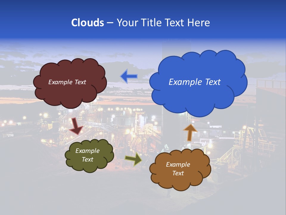 Processing Ore Precious PowerPoint Template