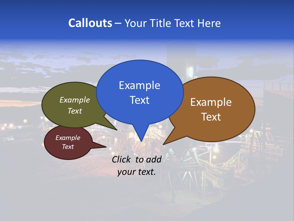 Processing Ore Precious PowerPoint Template