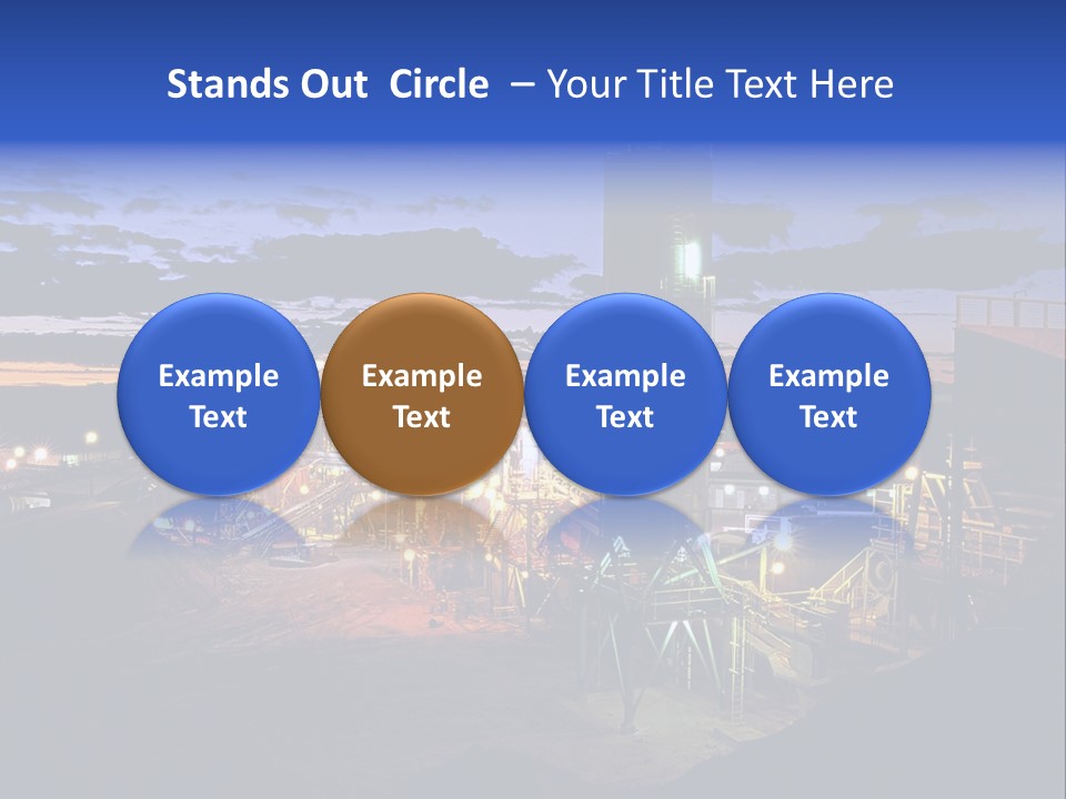 Processing Ore Precious PowerPoint Template