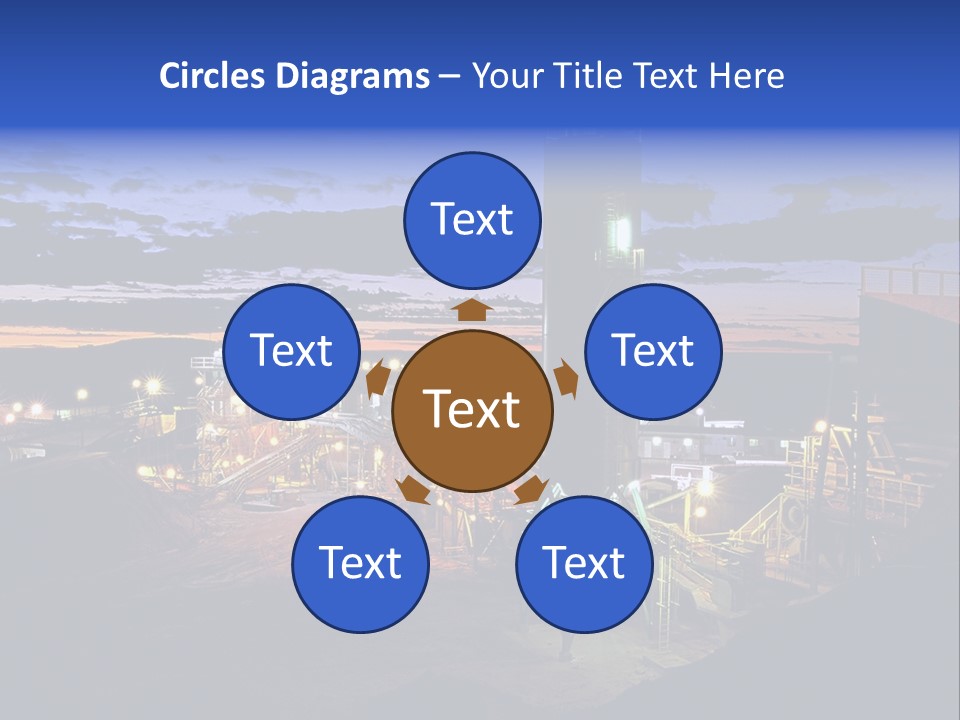 Processing Ore Precious PowerPoint Template