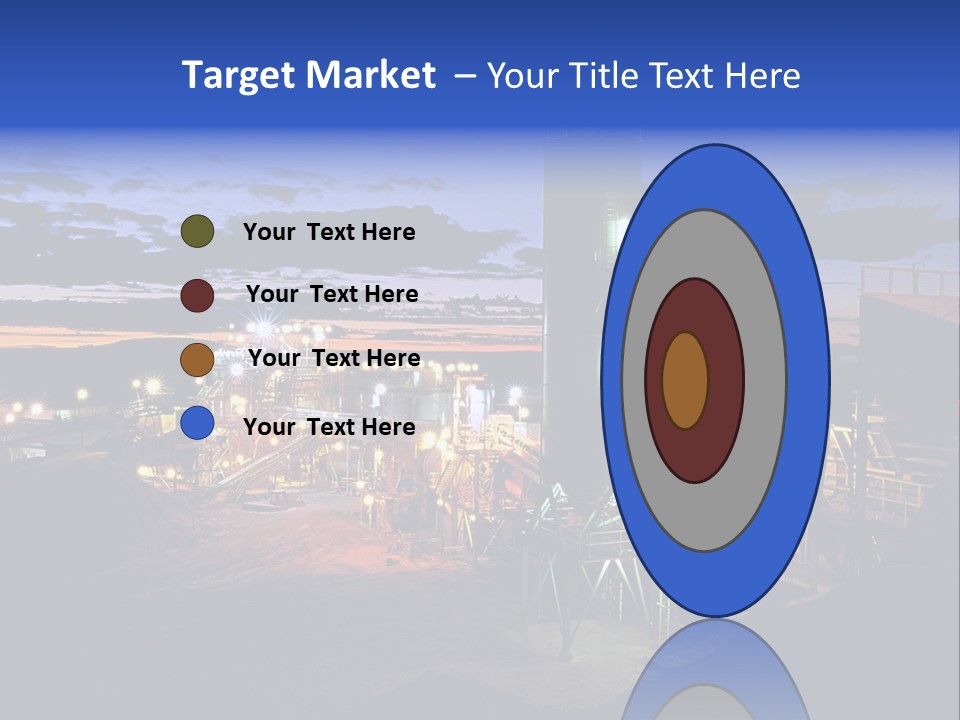 Processing Ore Precious PowerPoint Template