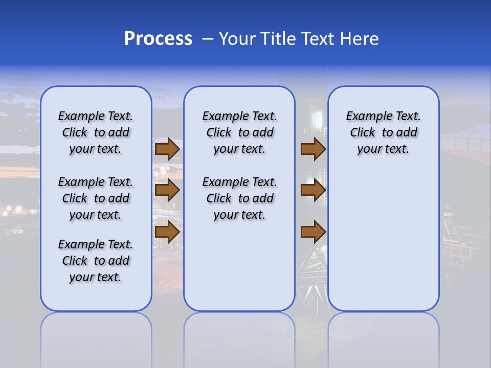 Processing Ore Precious PowerPoint Template