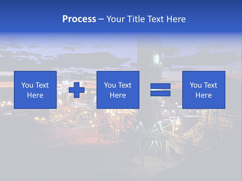 Processing Ore Precious PowerPoint Template