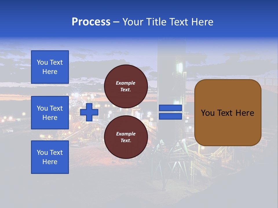Processing Ore Precious PowerPoint Template