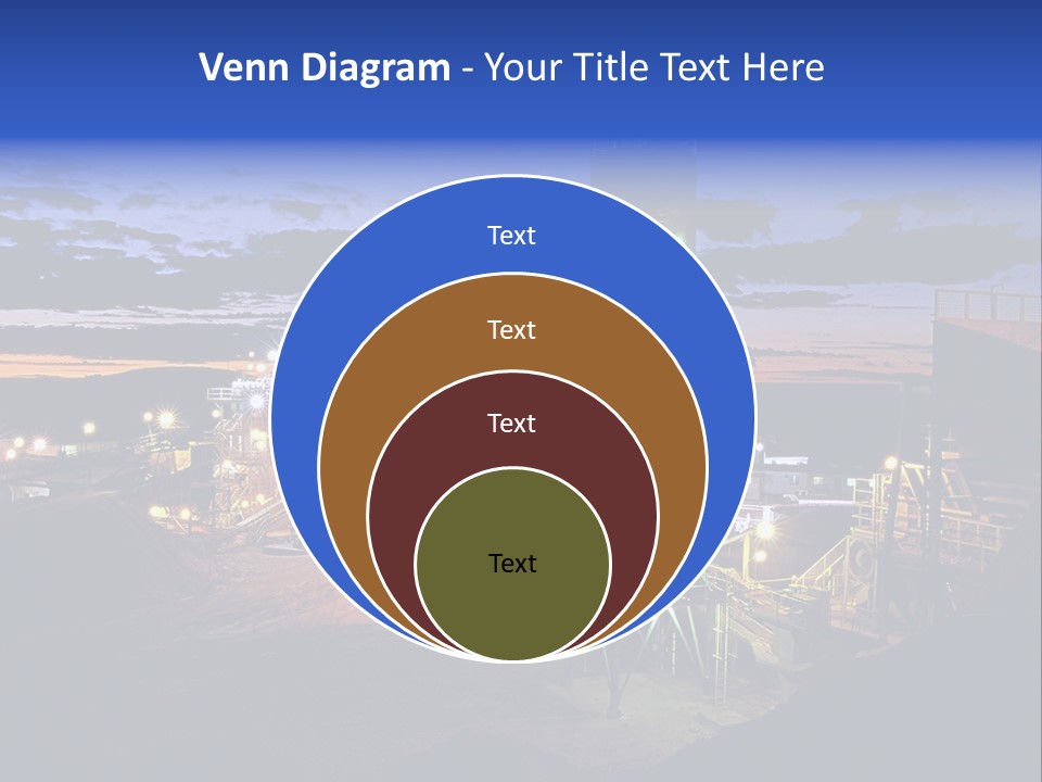 Processing Ore Precious PowerPoint Template