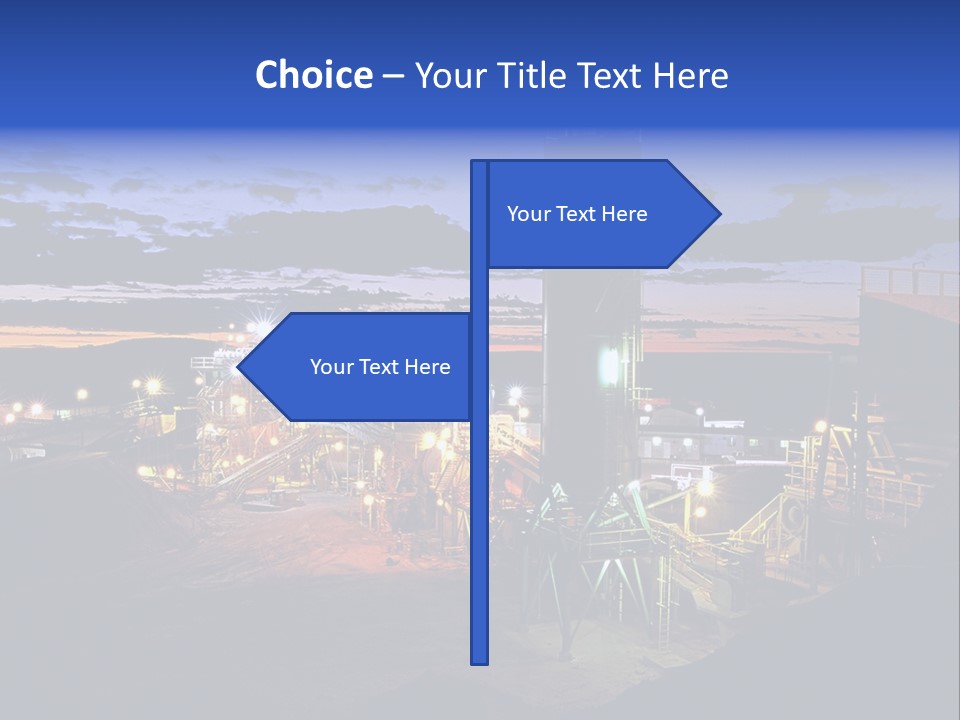 Processing Ore Precious PowerPoint Template
