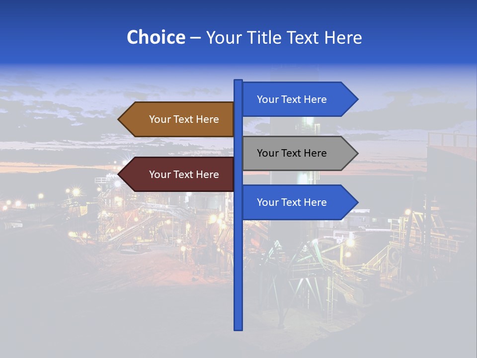 Processing Ore Precious PowerPoint Template