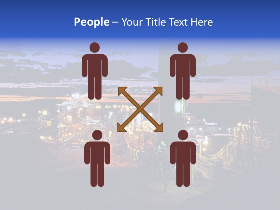 Processing Ore Precious PowerPoint Template