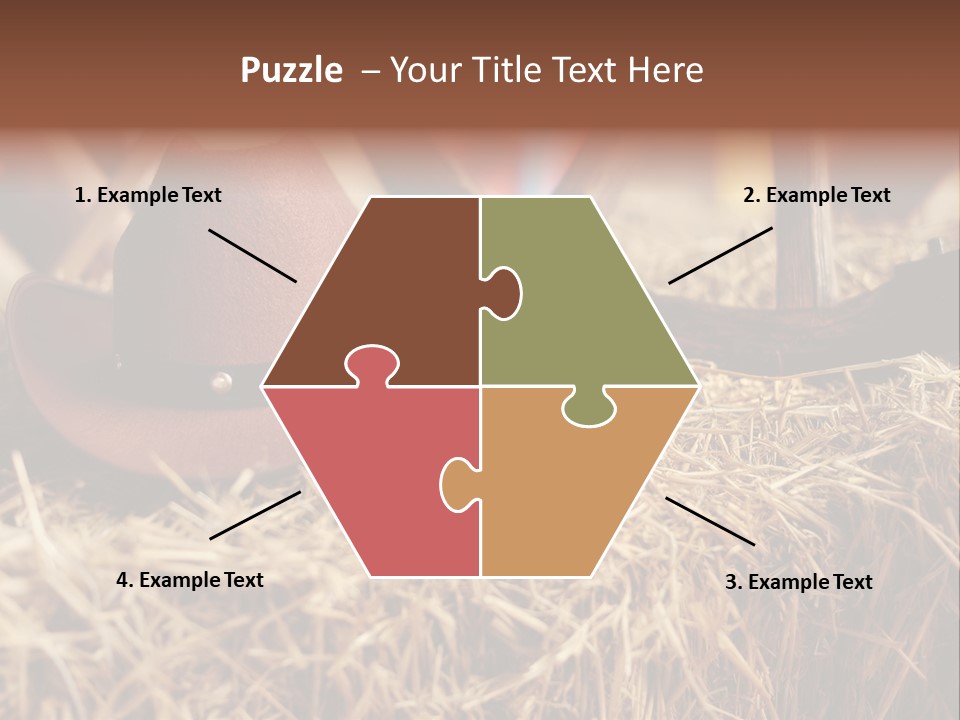 White Western Traditional PowerPoint Template