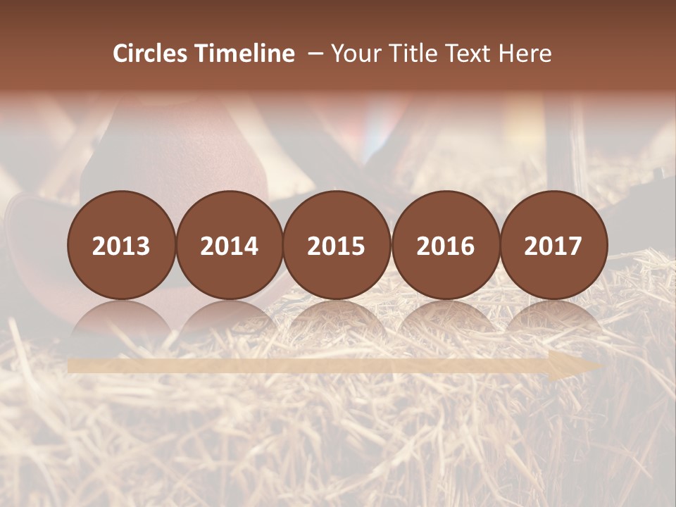 White Western Traditional PowerPoint Template