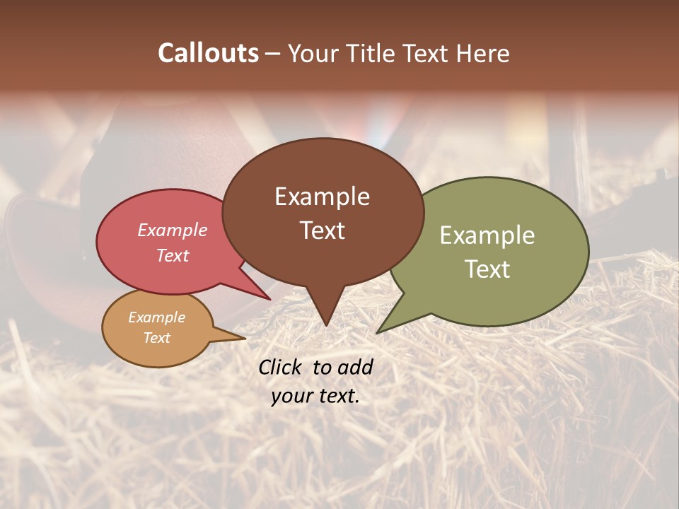 White Western Traditional PowerPoint Template