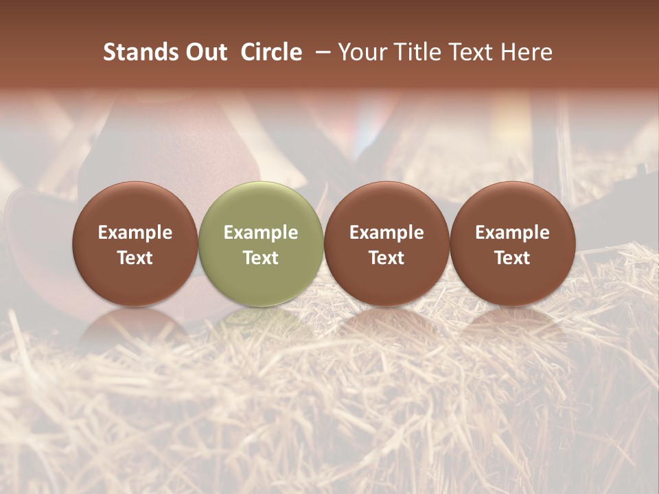 White Western Traditional PowerPoint Template
