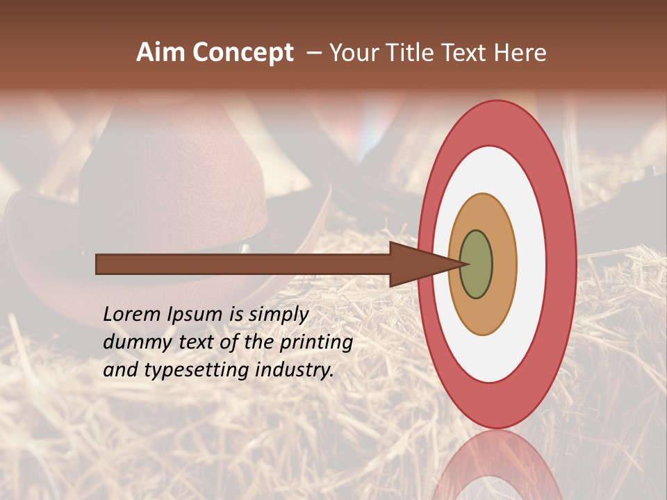 White Western Traditional PowerPoint Template