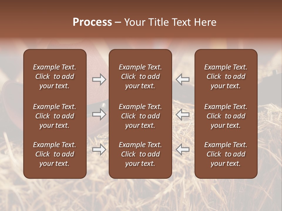 White Western Traditional PowerPoint Template