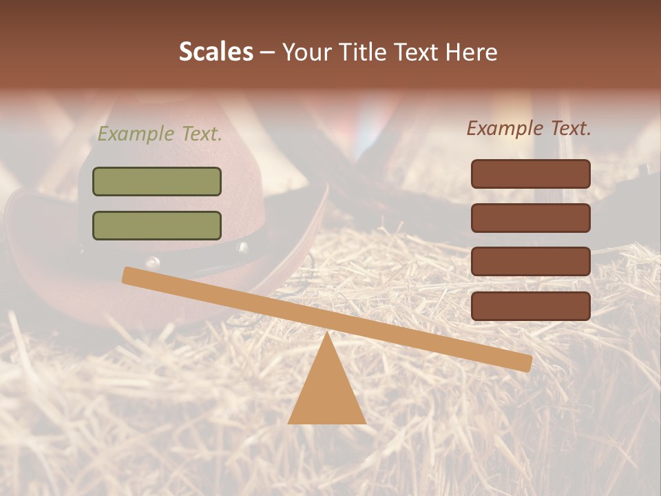 White Western Traditional PowerPoint Template